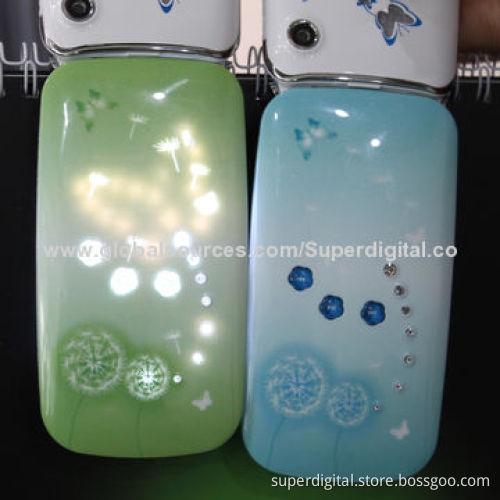 Dual-SIM Flip Phones, Support Bluetooth, Multimedia, Camera, Running Lights and FM Functions